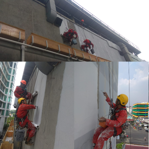 pelapisan membran dinding dan waterprofing